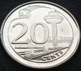 Cumpara ieftin Moneda 20 CENTI - SINGAPORE, anul 2014 *cod 2369 A = A.UNC