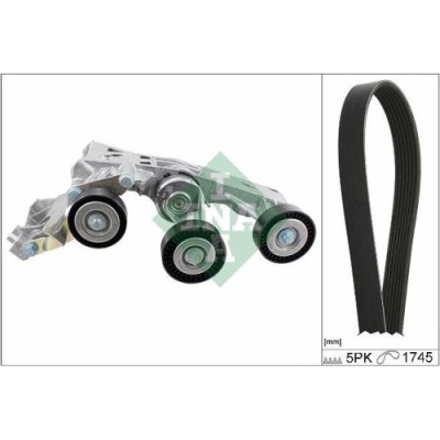 Set curea transmisie Mercedes Clasa A (W169) 04.04-06.12, B-Class Sports Tourer (W245) 03.05-11.11, INA foto