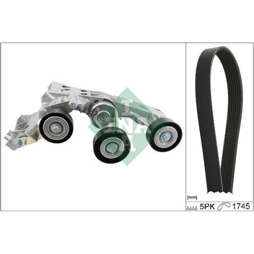 Set curea transmisie Mercedes Clasa A (W169) 04.04-06.12, B-Class Sports Tourer (W245) 03.05-11.11, INA