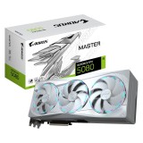 Placa video Gigabyte AORUS RTX 5080 MASTER ICE, 16GB GDDR7, PCI Express 5.0, 256bit