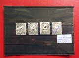 1926 - TAXA DE PLATA - HARTIE ALBA ( FARA FILIGRAN ) 1