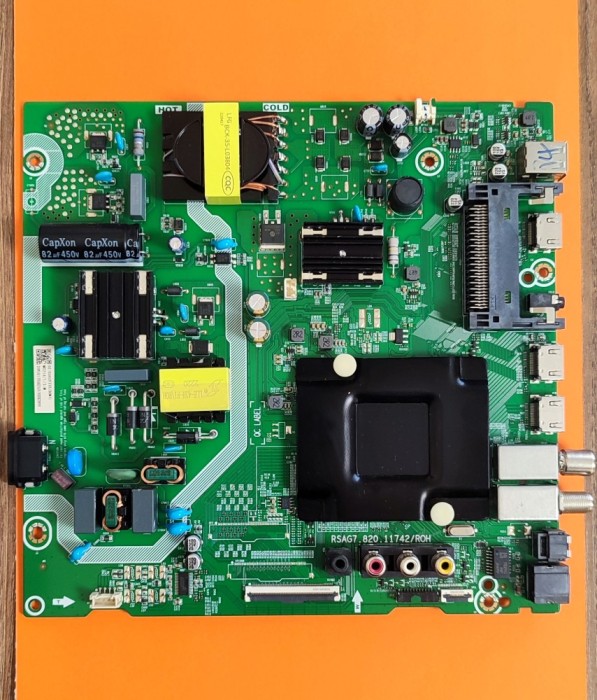 Hisense 55A63HTUK RSAG7.820.11742/ROH 55A6BG DZ/55A52FEVS (BOM1) 55A63H HD550Y1U72-T0L2/S2/FM/ROH Placa de Baza Televizor