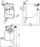MAHLE CRT 205 000S Vas de expansiune, racire