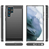 Husa carbon case Flexible Samsung Galaxy S23 Ultra