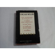 OSCAR WILDE - TEATRU - 5 piese ( editia cartonata)