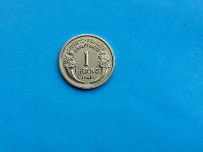 1 Franc 1941 Franta-AUNC- foto