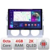 Navigatie dedicata Edonav Honda Fit fj-cruiser 2004-2008, Ecran 2K QLED 13&quot;,Octacore,4Gb RAM,32Gb Hdd,4G,360,DSP,Carplay,Bluetooth EDT-E513-PRO CarSto