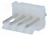 Conector pas semnal, 4 pini, pas pini 3.96mm, tata, JOINT TECH - A3960WV-04P