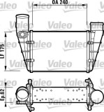 VALEO 817625 Intercooler, compresor
