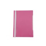 Dosar A4 din plastic cu sina si perforatii 50/set Noki Dosar A4 cu sina si perforatii 50/set Noki roz