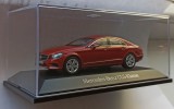 Macheta Mercedes Benz CLS-Class 2015 Sedan C218 Facelift rosu - Norev 1/43, 1:43