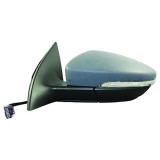Oglinda exterioara VW Passat CC (3Cc) 06.2008-02.2012 Partea Stanga Crom Asferica Electrica Cu Incalzire 3C8857507Am9B9, carcasa grunduita, 9 pini, c