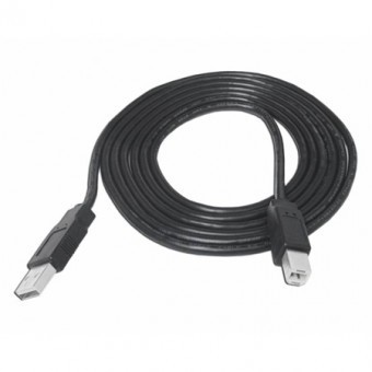 CABLU IMPRIMANTA USB TATA TIP A - USB TATA TIP B 1.5M - NEGRU foto