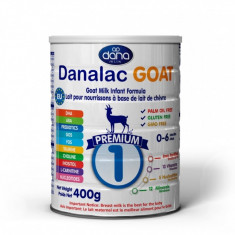 Lapte de crestere din lapte de capra 1 0-6 luni, 400g, Danalac