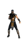 Costum Scorpion din Mortal Kombat, L, Negru, vidaXL