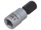 Cap imbus tubular HEX 8mm 1/4 PROXXON 33mm