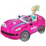 Cumpara ieftin Balon folie Masina Barbie KidMania&reg;, 80x55 cm