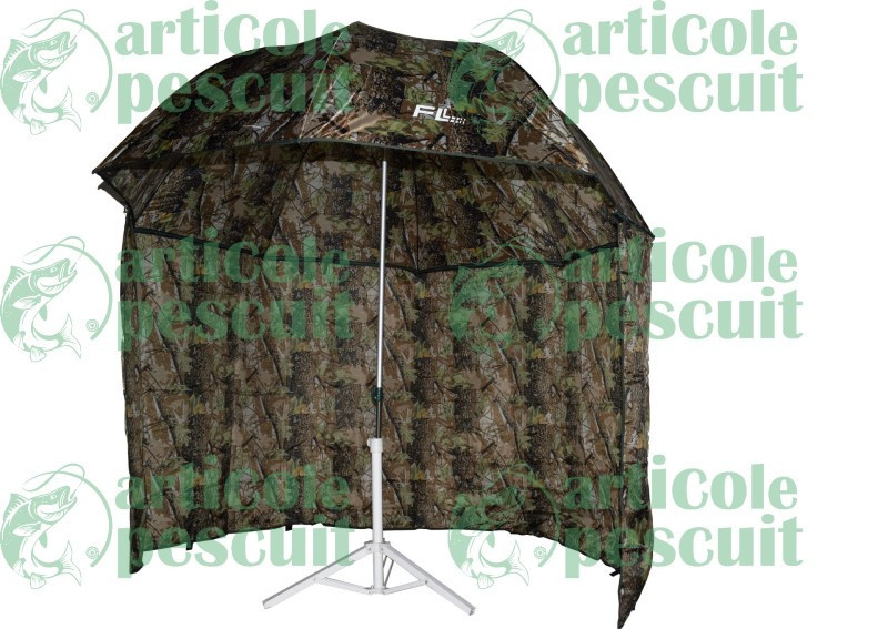 Umbrela pescuit FL camuflaj 2.5m perete partial | Okazii.ro
