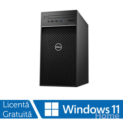 Workstation Refurbished Dell Precision 3630 Tower, Intel 6-Core i7-8700 3.20 - 4.60GHz, 32GB DDR4, 512GB SSD NVME + 2TB HDD SATA, nVidia Quadro K2200/ foto