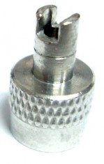 Capacel ventil metalic pentru camera auto , moto si biciclete , 1 buc. foto