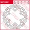 Disc frana fata spate TRW MST350EC - Yamaha WR - YZ 125 (02-06) - WR-F - YZ-F 250 (03-15) - WR-F - YZ-F 426-450