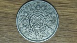 Anglia / Marea Britanie - 2 shillings 1960 (an mai rar) - Elisabeta II - XF+ foarte frumoasa!