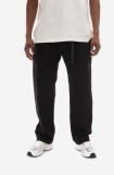 Gramicci pantaloni de bumbac Gadget Pant culoarea negru, drept, G105.OGT