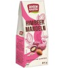 Migdale Glazurate Ciocolata Zmeura Bio Rosen Garten 100g | Migdale cu Ciocolata Alba Lapte Zmeura | Desert Bio Premium