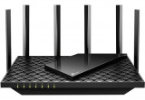 Router Wireless TP-Link Archer AX72, AX5400, Wi-Fi 6, Dual-Band, Gigabit, 6 Antene externe (Negru)