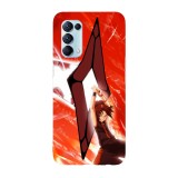 Husa compatibila cu Oppo A54 5G, Viceversa, model Harusame Shaman King, Silicon, TPU, Transparent, Carcasa