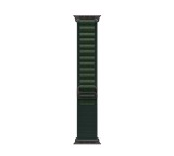Curea smartwatch, THD, Alpine Loop, pentru Apple Watch Ultra2 49 mm, Apple Watch 46 mm seria 10, marime universala, catarama neagra, Verde Padure