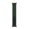 Curea smartwatch, THD, Alpine Loop, pentru Apple Watch Ultra2 49 mm, Apple Watch 46 mm seria 10, marime universala, catarama neagra, Verde Padure