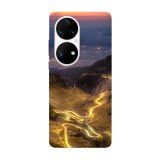 Husa compatibila cu Huawei Nova 8i model Transfagarasan sundown, Silicon, TPU, Viceversa, Transparent, Carcasa
