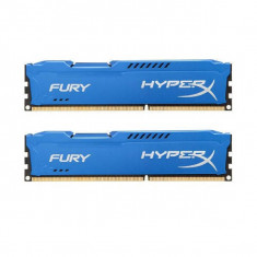 Memorie HyperX Fury Blue 16GB DDR3 1866 MHz CL10 Dual Channel Kit foto