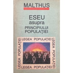 Thomas Robert, Eseu asupra principiului popula&Aring;&pound;iei, Malthus