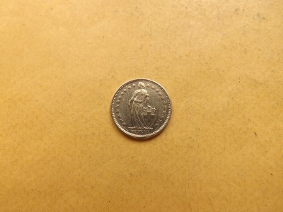 Elvetia 1/2 Franc 1975 foto