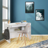 Birou, &Ccedil;ilek, White Study Desk, 113x75x59 cm, Multicolor, Cilek
