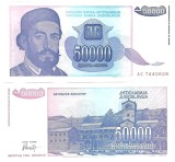 IUGOSLAVIA 50.000 / 50000 DINARI / DINARA 1993 , UNC [1] P - 130a , necirculata