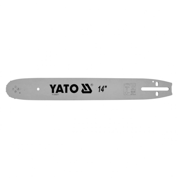 Lama drujba 60 dinti, 0.325&quot;, 1.5 mm, 14&quot; Yato YT-849311