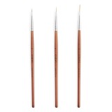 Pensule manichiura pentru pictura unghii set 3