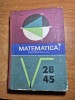 Manual de matematica - pentru clasa a 6-a - din anul 1970
