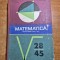 manual de matematica - pentru clasa a 6-a - din anul 1970