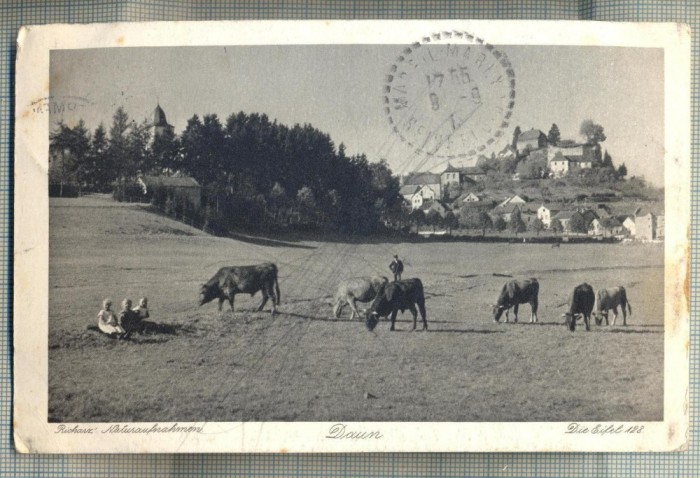 AD 61 C. P. VECHE -DAUN -GERMANIA - CIRCULATA 1913-ARE USOARE URME DE HASURARE