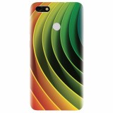 Husa silicon pentru Huawei Y6 Pro 2017, 3D Multicolor Abstract Lines