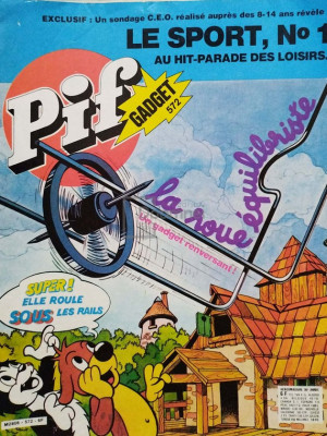 Pif gadget, nr. 572, mars 1980 (editia 1980) foto