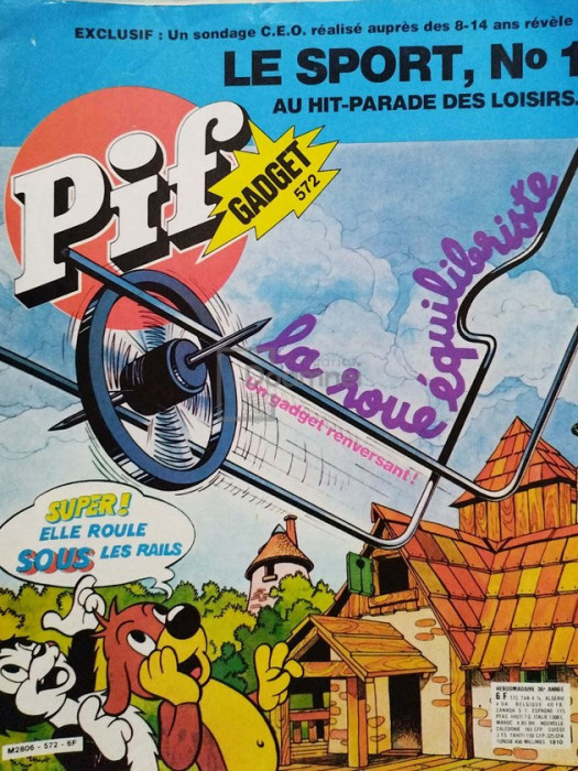 Pif gadget, nr. 572, mars 1980 (editia 1980)