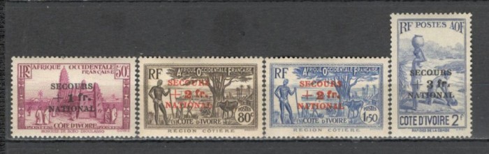 Coasta de Fildes.1941 Ajutor national-supr. MC.9