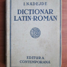 Dictionar latin-roman - I. Nadejde