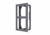 PANOU frontal HIKVISION pt 2 module de videointerfon modular Hikvision DS-KD-ACW2, montare aplicata, aluminiu, 219mm x 107mm x 4mm, &quot;DS-KD-ACW2&quot;