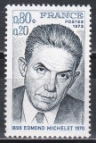 Franta 1975 - Edmond Michelet, MNH, Nestampilat